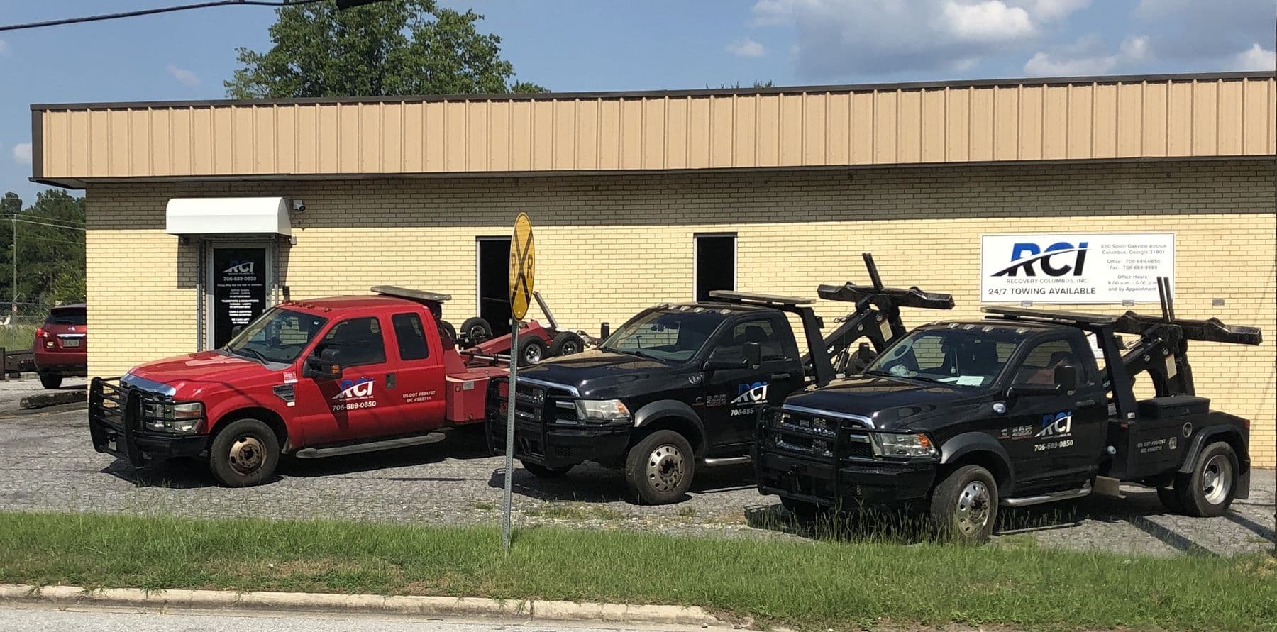 RCI headquarters and secure storage lot in Columbus, Georgia